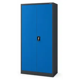 Jan Nowak Metallschrank Aktenschrank 185 x 90 x 45 cm Blau