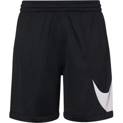 Nike Swoosh Multi+ Funktionsshorts Jungen in black-white-black, Größe 158/164 - schwarz
