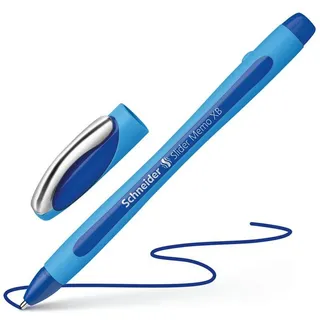 Schneider Kugelschreiber Slider Memo XB blau,