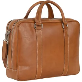 LEONHARD HEYDEN Aktentasche Bergamo Zipped Briefcase 2 Light Brown