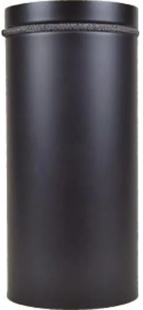 Abgasrohr RLU DIN 1298, Länge 500 mm, schwarz
