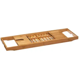 5five simply smart 5five Ausziehbare badewannenplatte Bambus