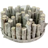 Adventskranz Holz mit 4 Gläsern ø 25 cm-M425679