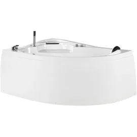 Beliani Neiva Whirlpool-Badewanne mit Tür 100 x 150 x 80 cm (Neiva)