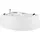 Beliani Neiva Whirlpool-Badewanne mit Tür 100 x 150 x 80 cm (Neiva)