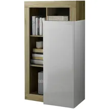Home Affaire Mehrzweckschrank Hamburg 69 x 126 x 42 cm Weiß