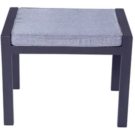 LC Garden Hocker Bondino II Polyester 60 x 46 x 52 cm Grau