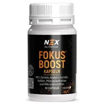 nex nutrition Fokus Boost Kapseln 60 St.