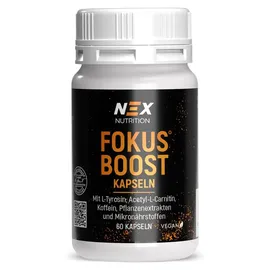 nex nutrition Fokus Boost Kapseln 60 St.