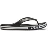 Crocs Unisex's Bayaband Flip Flop,Black/White,48/49 EU | 48/49 EU