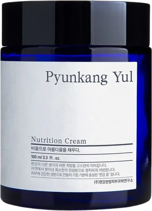 Pyunkang Yul Nährcreme für starke Feuchtigkeitsversorgung mit minimalen Inhaltsstoffen, Gesichtspflegecreme mit ausgewogener Pflege, null Reizung 100ml