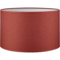 home sweet home collection Home Sweet Home Lampenschirm Canvas (35 cm, Spanish Red, Baumwolle Rund)