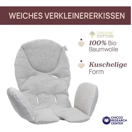 Chicco Hochstuhl Polly Armonia Steel, mit Essbrett grau