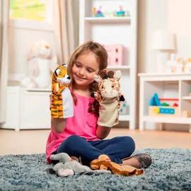 Melissa & Doug Hand Puppets Zoo Friends