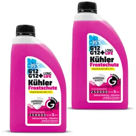 g-xtreme Kühlerfrostschutz G12 / G12+ 2 St. 2 l