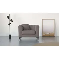 PLACES OF STYLE Sessel »MATTHEW Loungesessel, Maße B/T/H: 99/86/74