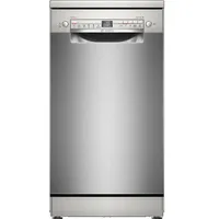 Bosch SPS2HKI55E, Freistehend, Single (45 cm breit), Edelstahl, Edelstahl, Tasten, 1,75 m