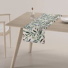 Dekoria Tischläufer, Weiß, Textil, 40x130 cm, Oeko-Tex®, Wohntextilien, Tischwäsche, Tischläufer