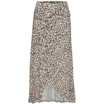 Buffalo Jerseyrock Damen schwarz-taupe bedruckt Gr.34