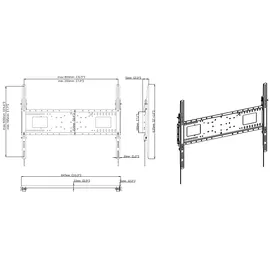 Vision VFM-W8X6T - 90"), Schwarz