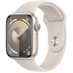 Apple Watch Series 9 Aluminium Polarstern Polarstern 45 mm M/L (150-200 mm Umfang) Polarstern GPS