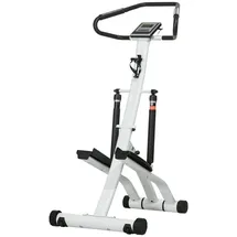 sportnow Stepper Schwarz/Silber 80 x 61 x 134 cm