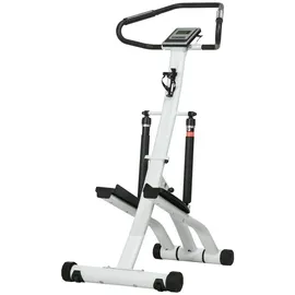 sportnow Stepper Schwarz/Silber 80 x 61 x 134 cm