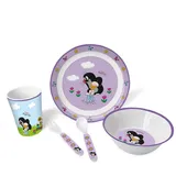 trotsch Trötsch Sandmännchen Kindergeschirr Set 5 teilig: aus Melamin mit Geschenkverpackung
