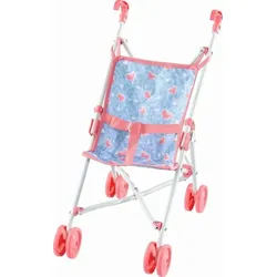 DOLLSWORLD 60492 Luxus Buggy für Puppen bis 56 cm