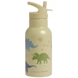 A Little Lovely Company Trinkflasche Edelstahl Dinosaurier 350ml