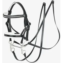 LeMieux Hobby Horse Double Bridle Trense - black - black