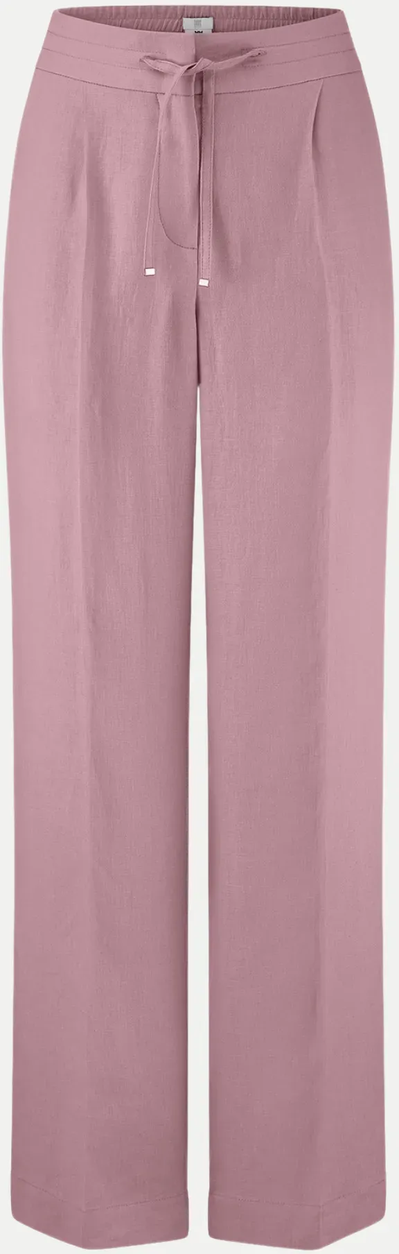 Wide-Leg Leinenhose Rosa 38