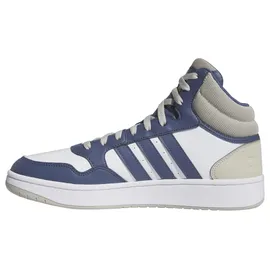 adidas Hoops 3.0 Mid Cloud White / Preloved Blue / Putty Grey 38 2/3