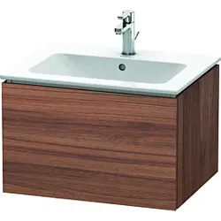 Duravit L-Cube Waschtischunterbau LC614007979 Nussbaum Natur, 62x40x48,1cm, 1 Auszug