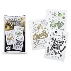 20 Stück PARTY Tattoo Glitzer sortiert 4032722958068 PARTY