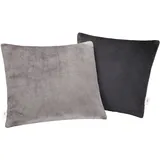 s.Oliver Kissenbezug Doublesoft 50 x 50 cm Grau
