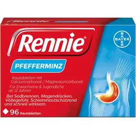 Rennie Kautabletten Pfefferminz 96 St.