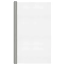 vidaXL Drahtgeflecht 120 x 1000 cm 18 Mesh Edelstahl 304 Silber