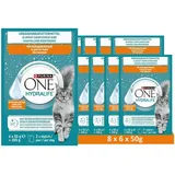 PURINA ONE HYDRALIFE mit Huhn (8 x 6 x 50g)