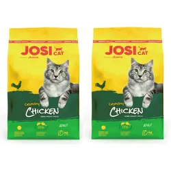 JOSERA JosiCat Knuspriges Huhn 2x10kg