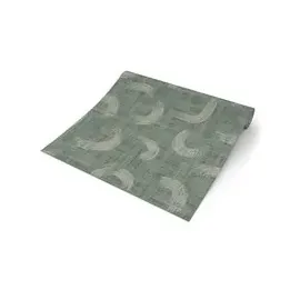 Rasch Textil Vliestapete Grafik 53 X 1005 cm - Dunkelgruen