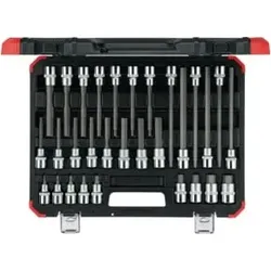 Gedore Bit-Satz, Schraubendreher-Einsatz-Set für Innensechskant-Schrauben, Schraubenzieher-Bits, Werkzeug, R68003030