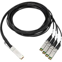 HP HPE 100Gb QSFP28 to SFP28 3m Direct Attach Copper Cable