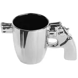 Out of the Blue Steingut-Becher 0,3 l Silber