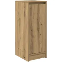 VidaXL Schuhschrank Artisan-Eiche 29,5x34x76 cm Holzwerkstoff