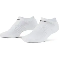 Nike Everyday Cushioned No-Show-Trainingssocken White/Black 46-50