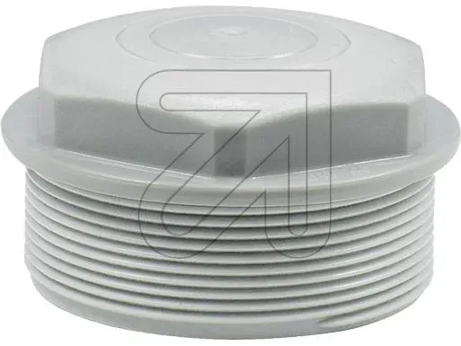 Würgenippel Polyethylen grau M 63