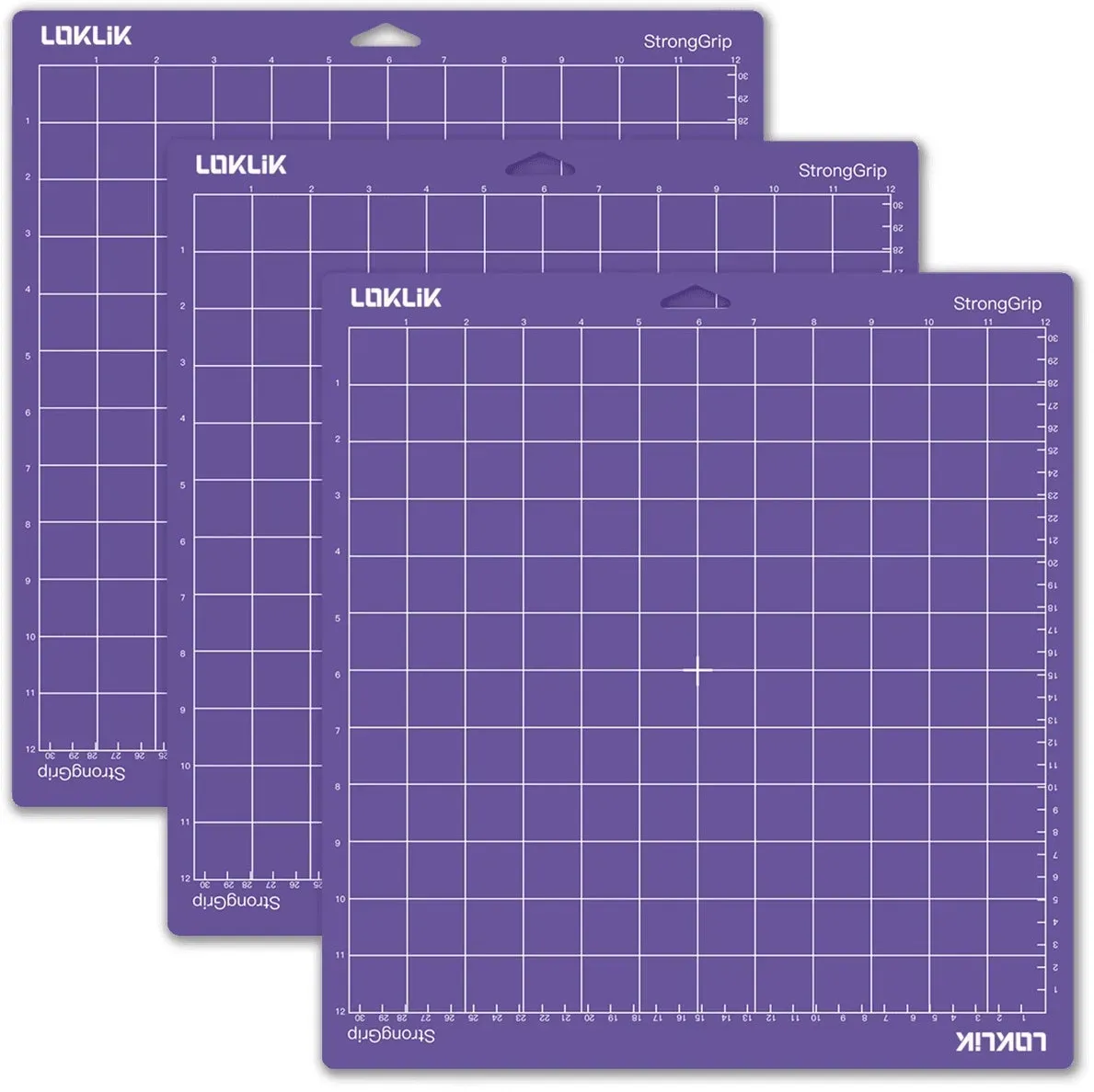 LOKLiK Schneidmatte Plotter - 3er Pack - Lila