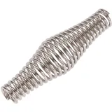 Wrtysully BBQ Grubengrill 11Cm Edelstahlgriff Holzofen Räucherofen Silber