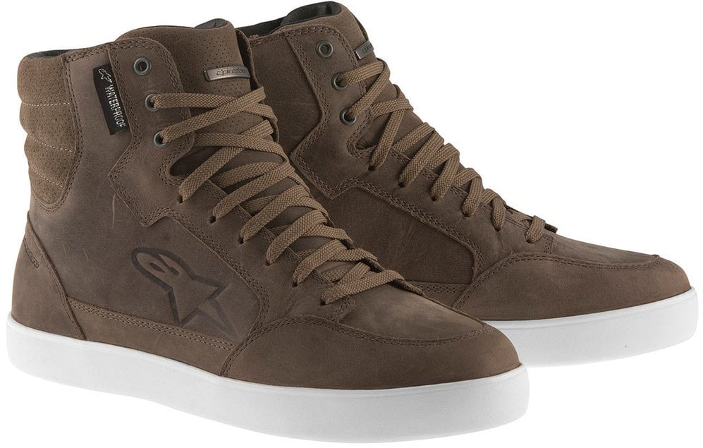 Alpinestars J-6 Waterdichte schoenen, bruin, 48 Voorman